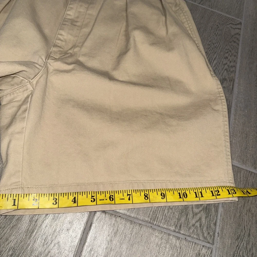Polo Golf Ralph Lauren Khaki Tan Chino Shorts Men's 35* Fairway Fit VTG *READ